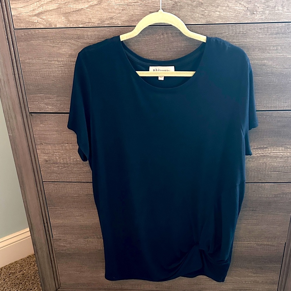 Philosophy Tunic Length Top